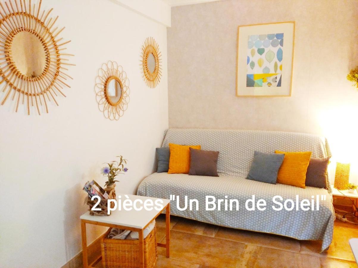 2 Pieces "Le Brin De Soleil" Gites Appart 'Hotel L'Echappee Belle D'Aubenas Logement 1 Sur 3 Dış mekan fotoğraf